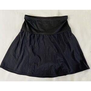 Lands' End Plus Size 16W Ultra High Waisted Swim Skirt UPF‎ 50 Modest
